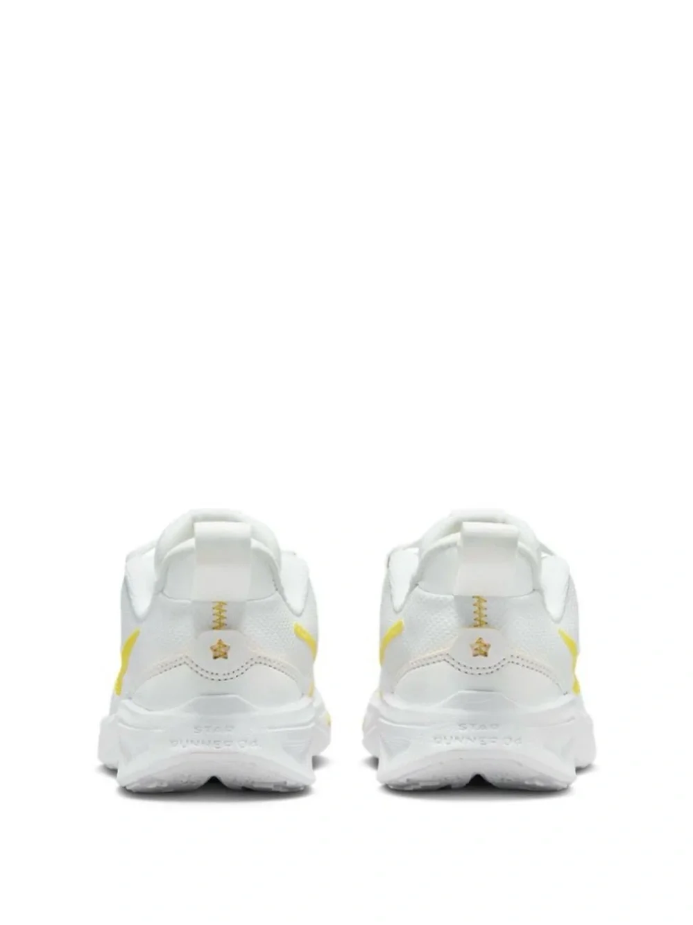 Nike Star Runner 4 NN Summit White Opti Yellow Sneakers | Youth 4Y - Picture 4 of 15